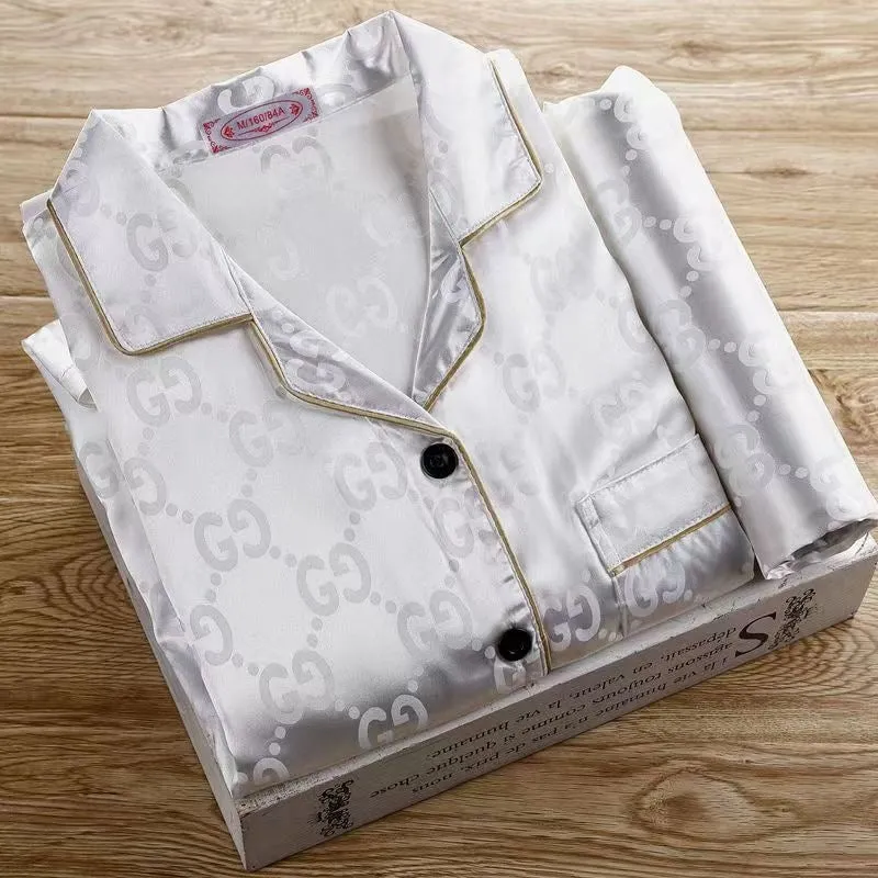 2 Pcs Women 's Long Sleeve Night Set M 519600