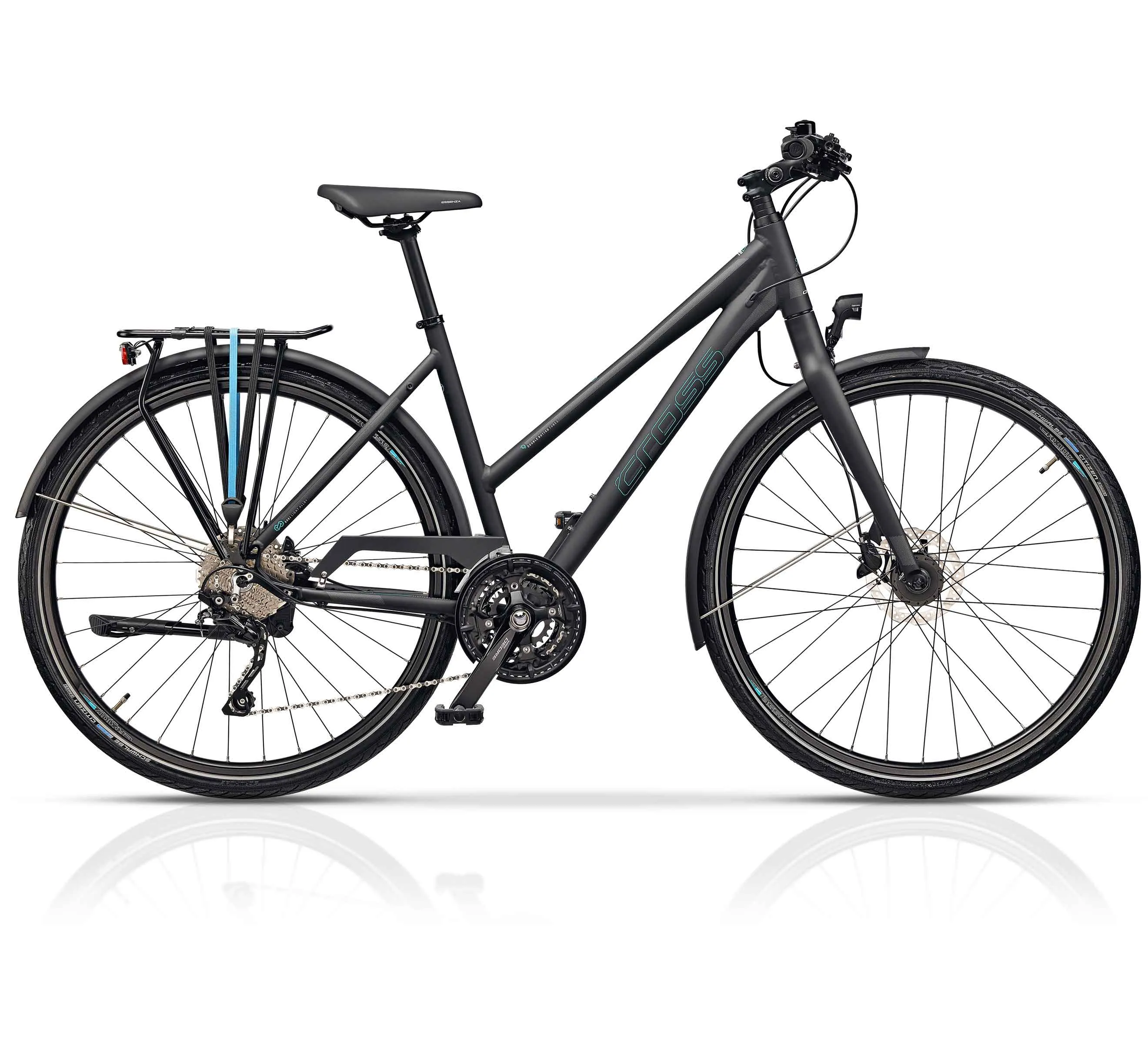 28 Zoll  Damen Trekking Fahrrad QUEST LADY Bike Shimano Deore 30 x Gang RD-T6000 SGS