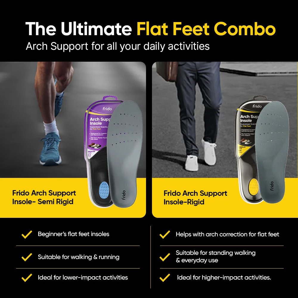 AC - Frido Arch Support Insole - Semi Rigid