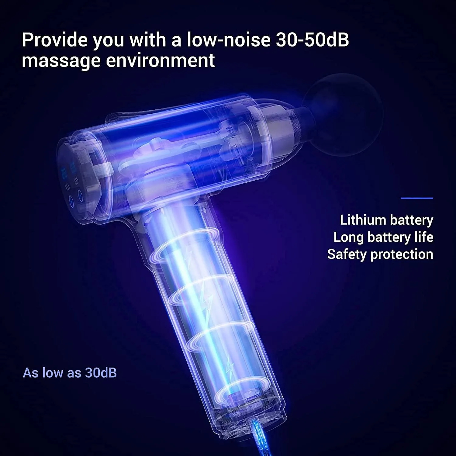 AERLANG Massage Gun for Back Neck Muscle Relieve