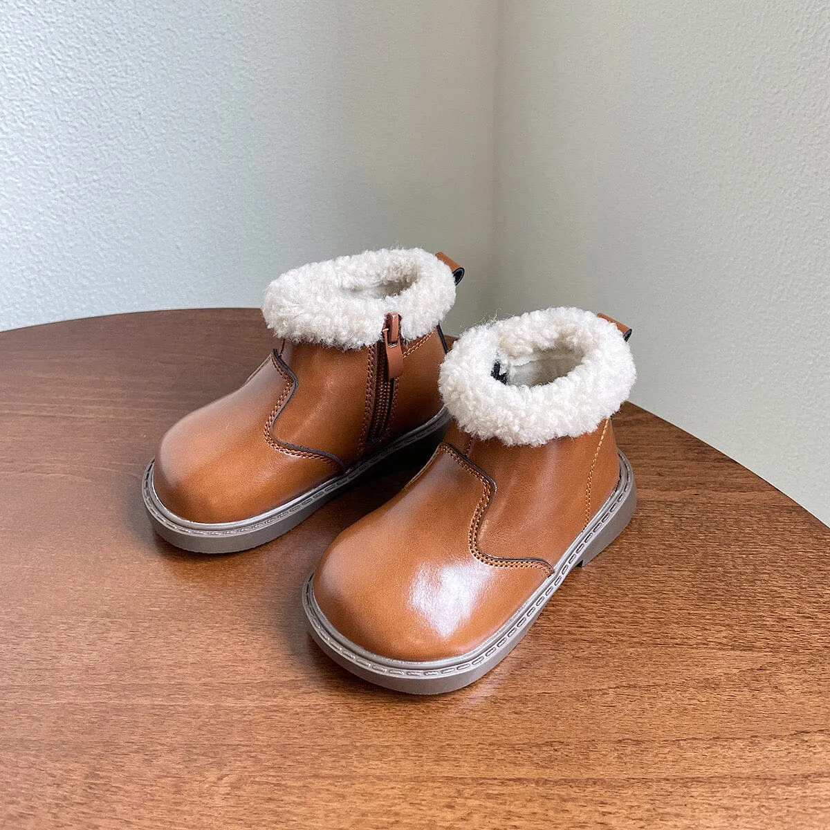 Aiko Winter Fleece Martin Boots