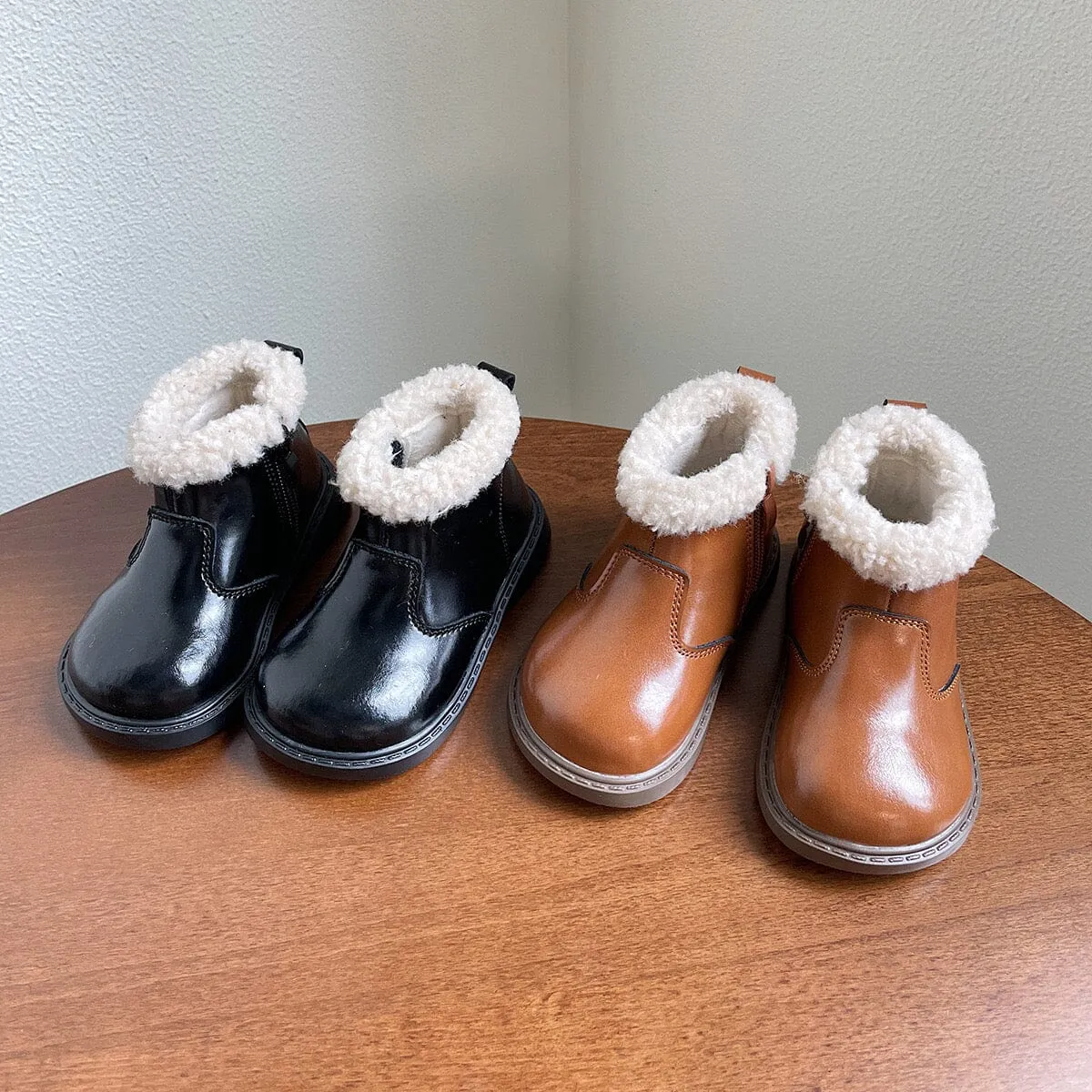Aiko Winter Fleece Martin Boots