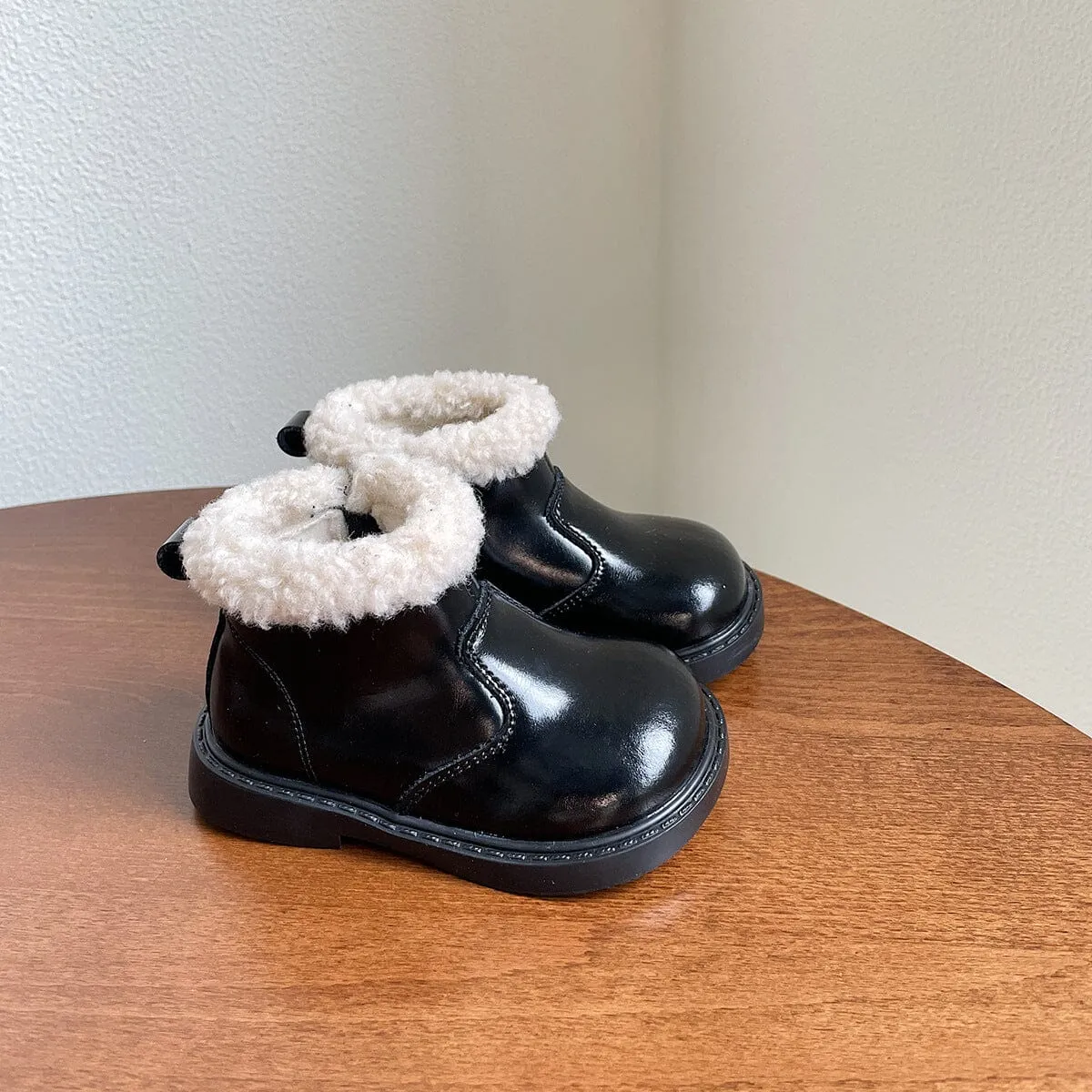 Aiko Winter Fleece Martin Boots