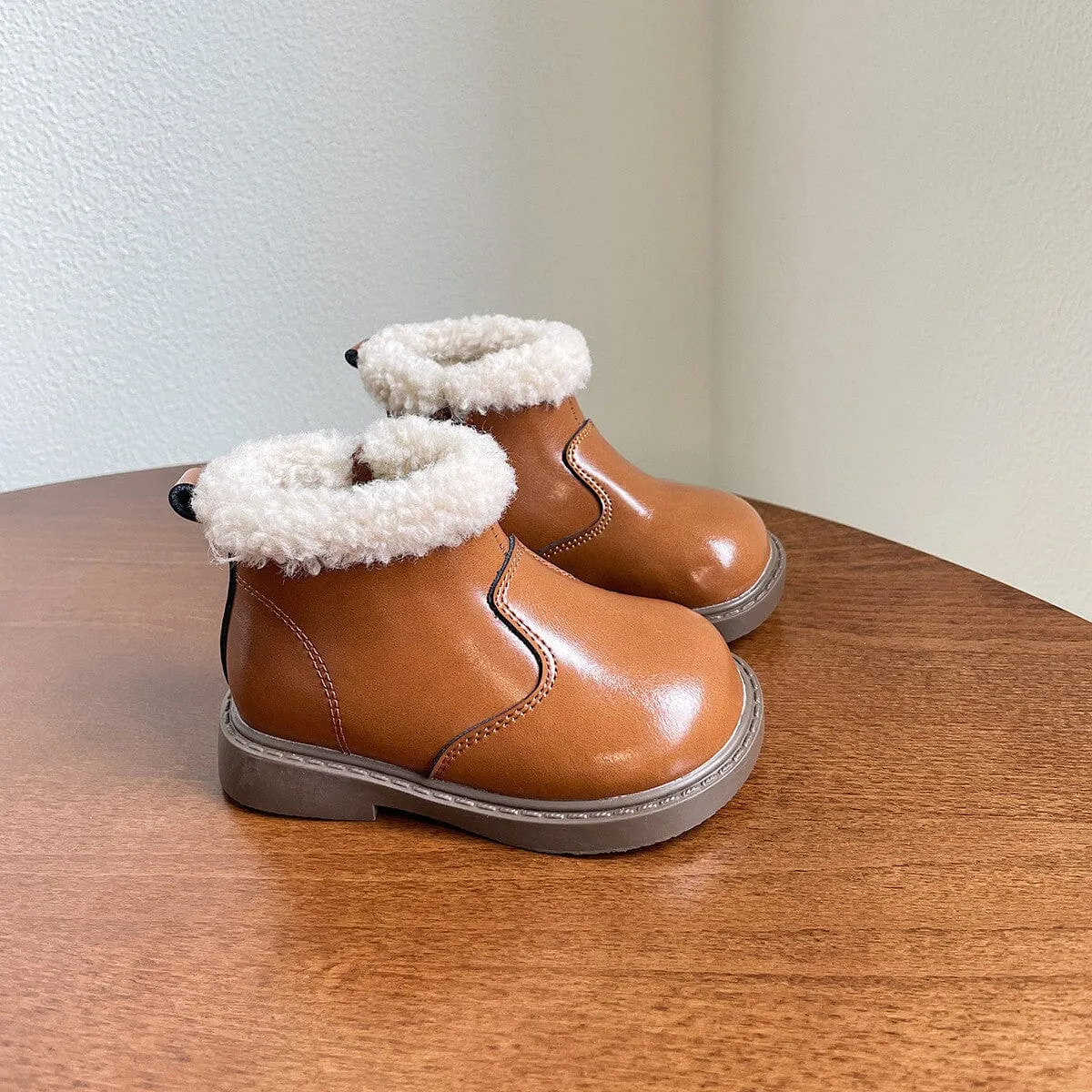 Aiko Winter Fleece Martin Boots