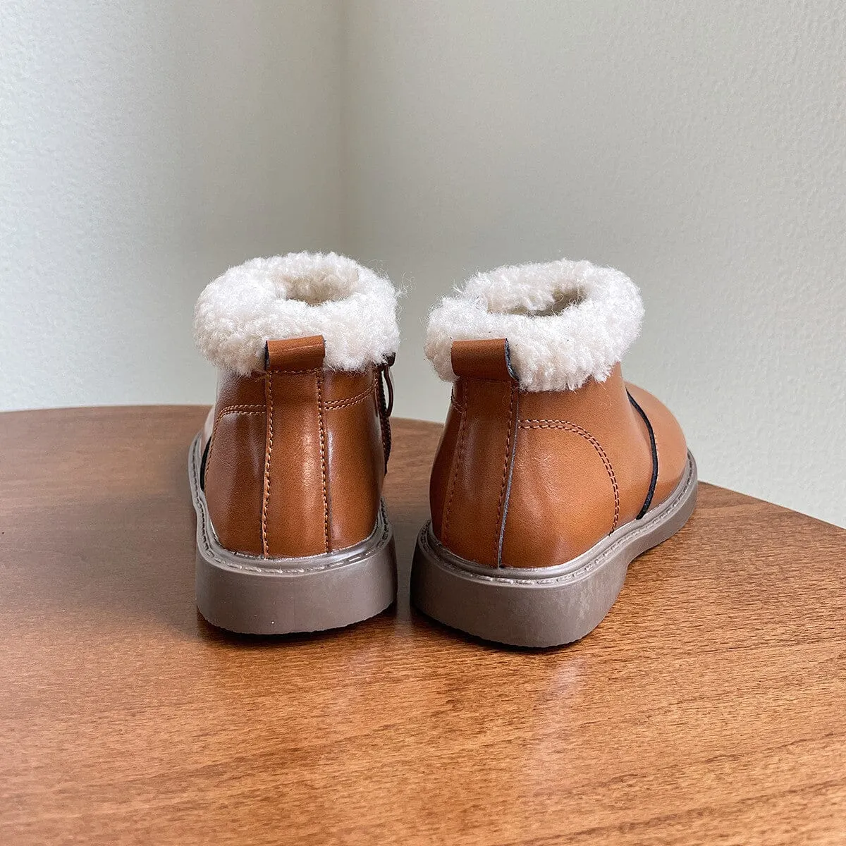 Aiko Winter Fleece Martin Boots