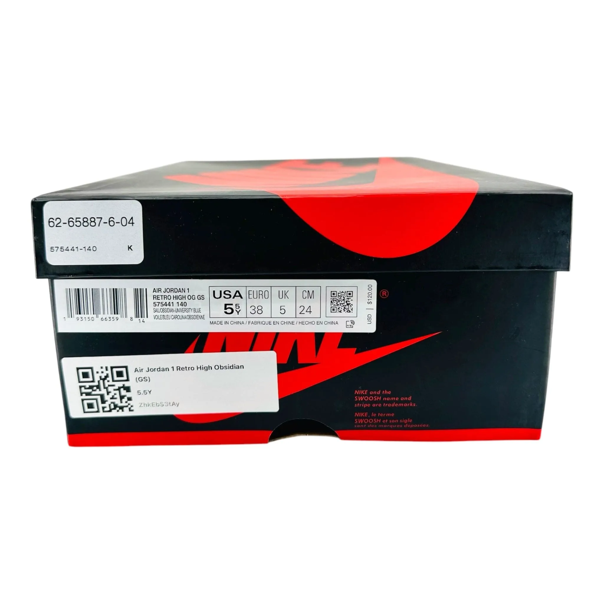Air Jordan 1 Retro High Obsidian (GS)