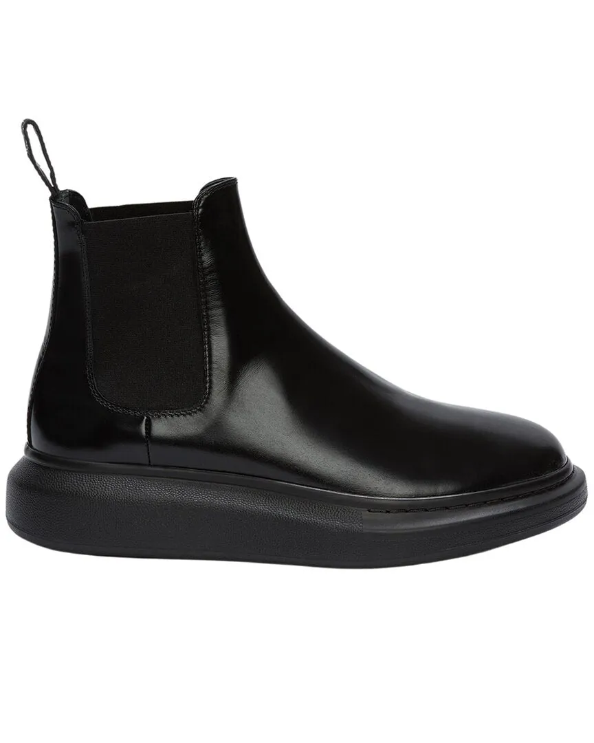 Alexander Mcqueen Leather Boot