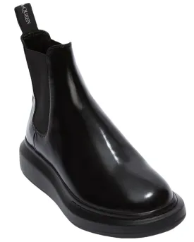 Alexander Mcqueen Leather Boot