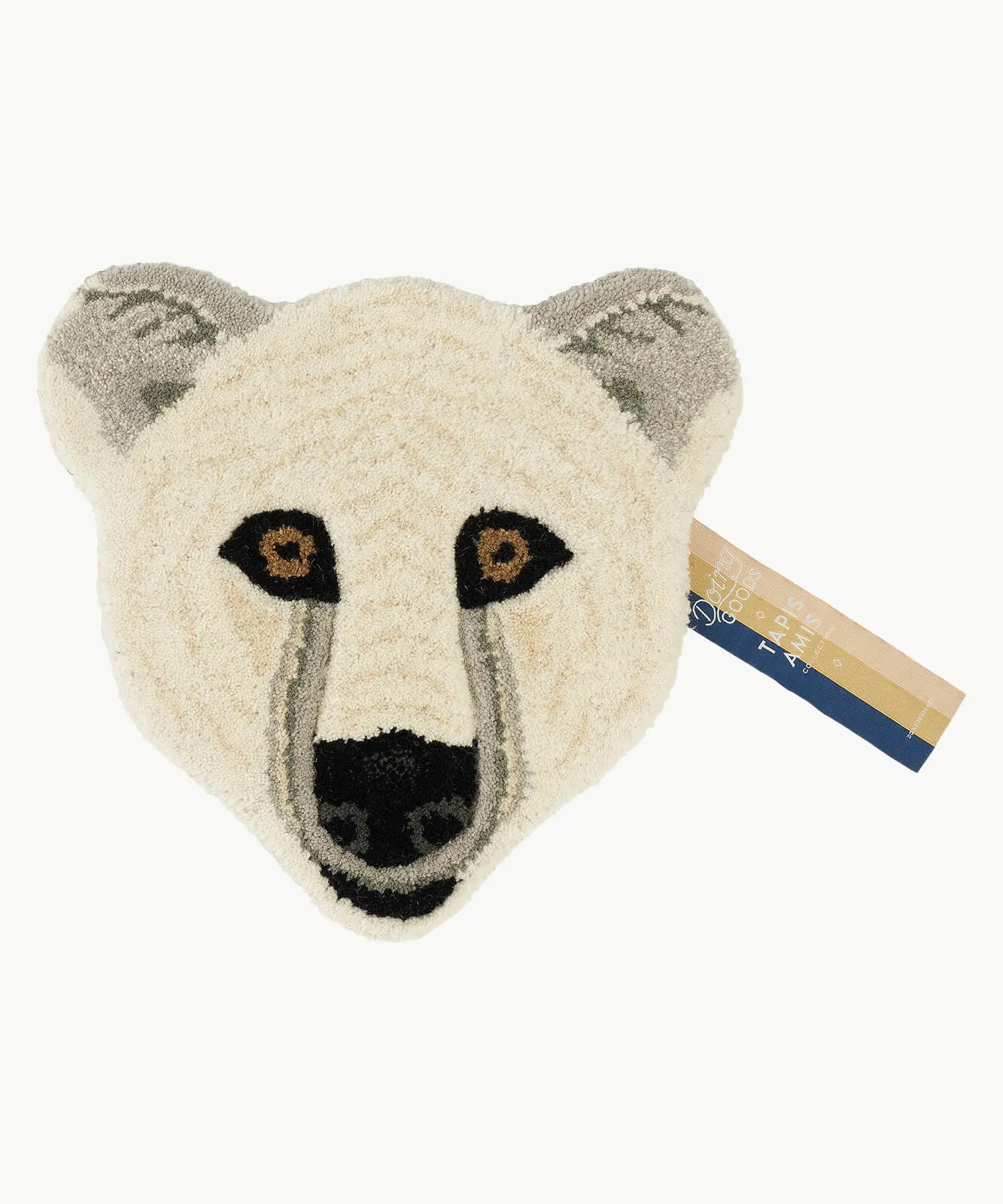 Animal Head Rug Cushion