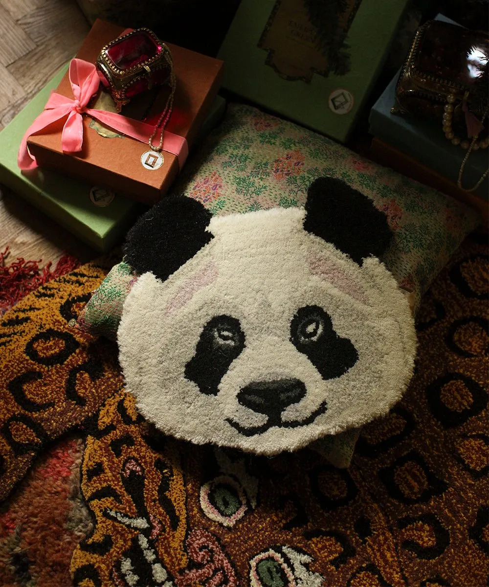 Animal Head Rug Cushion