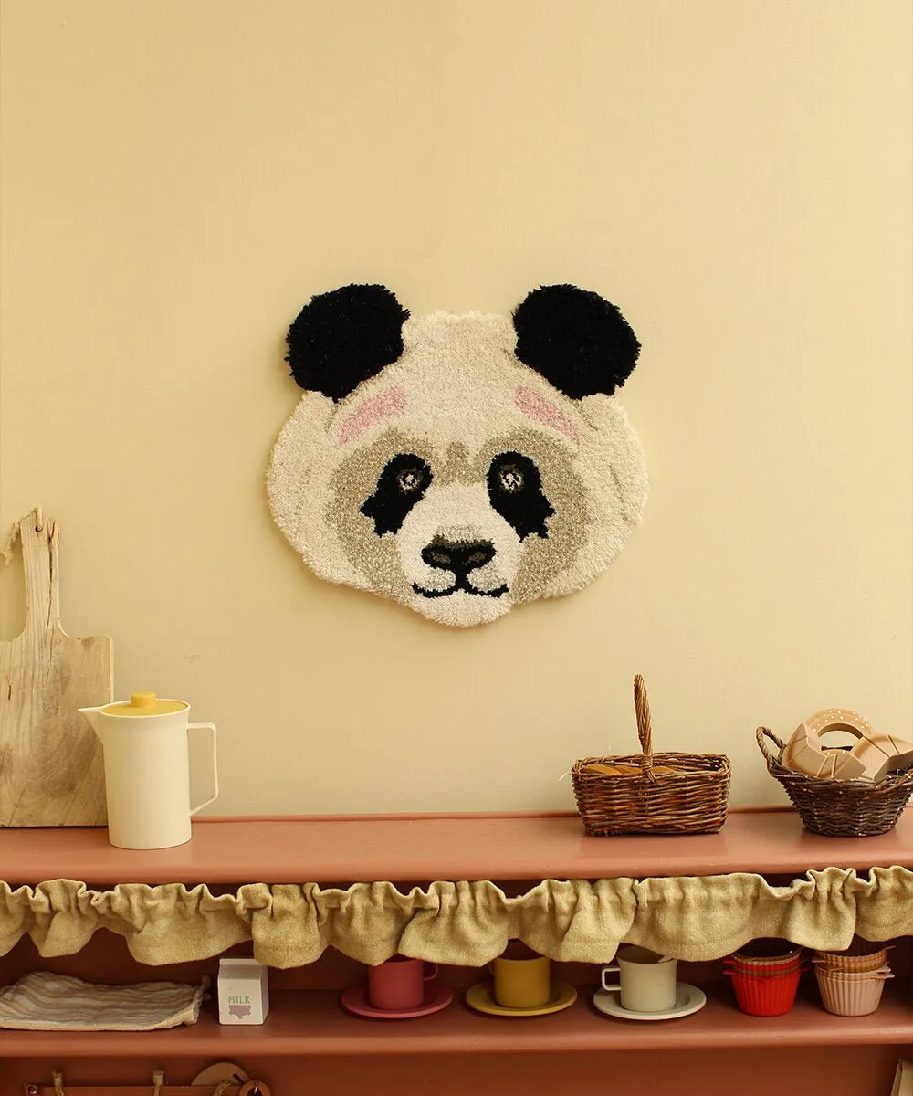 Animal Head Rug Cushion