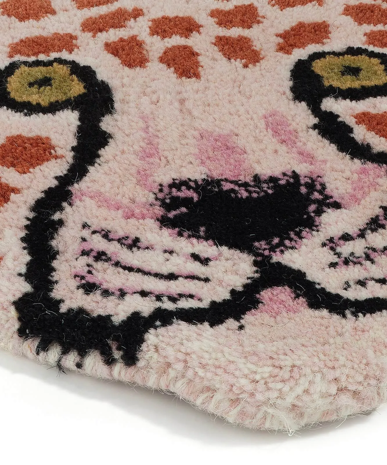 Animal Head Rug Cushion
