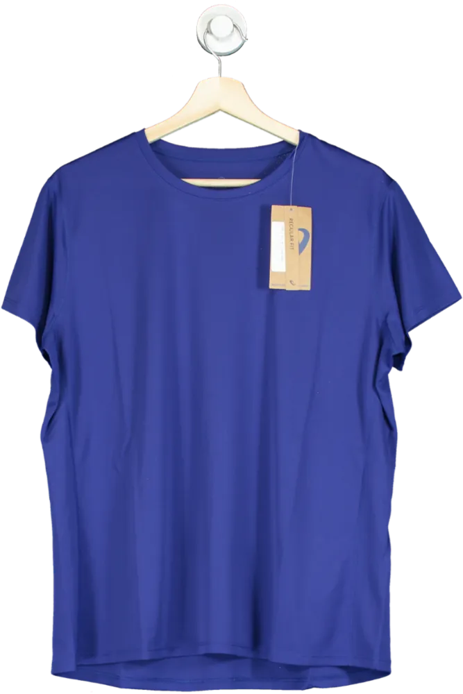 Asics Blue Core SS Top Running UK XL