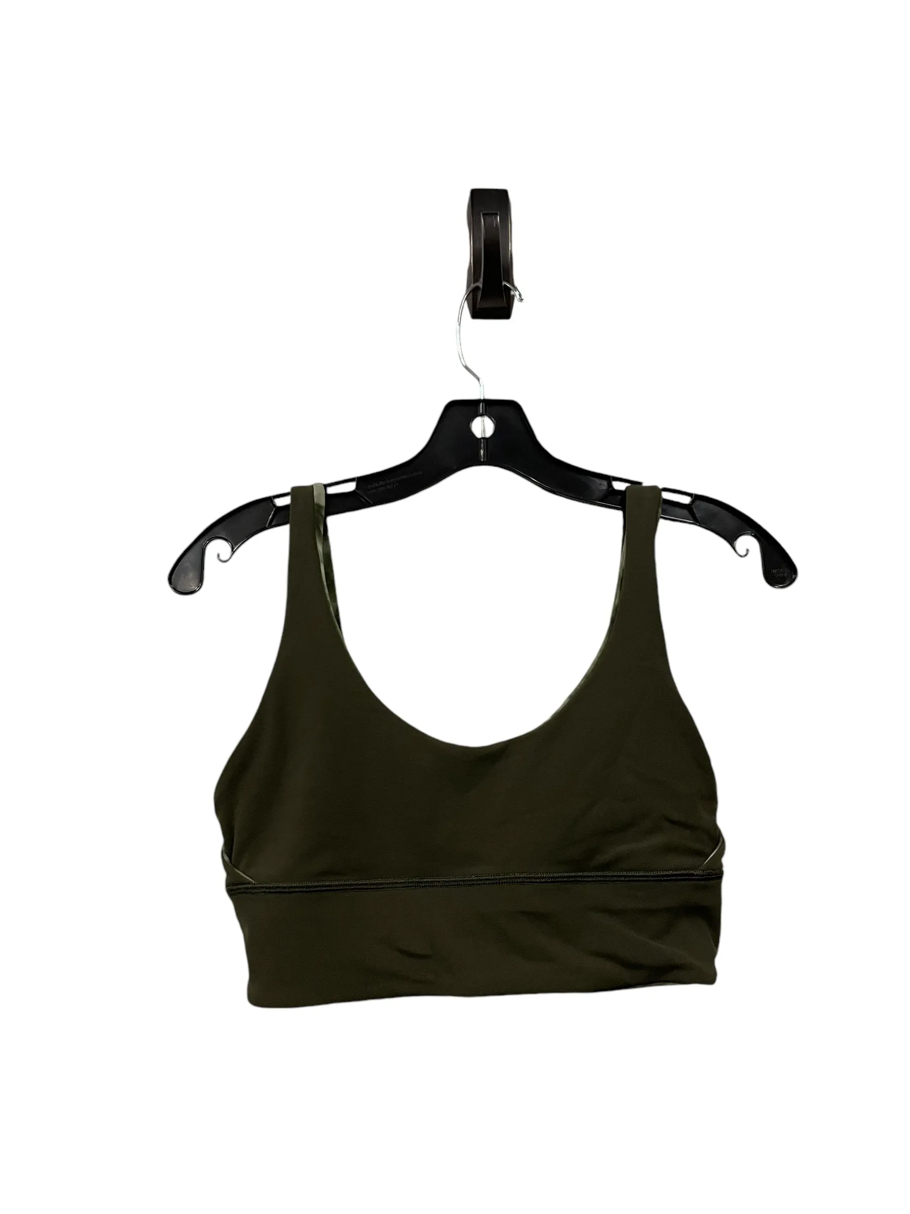 Athletic Bra By Lululemon In Green, Size: 8