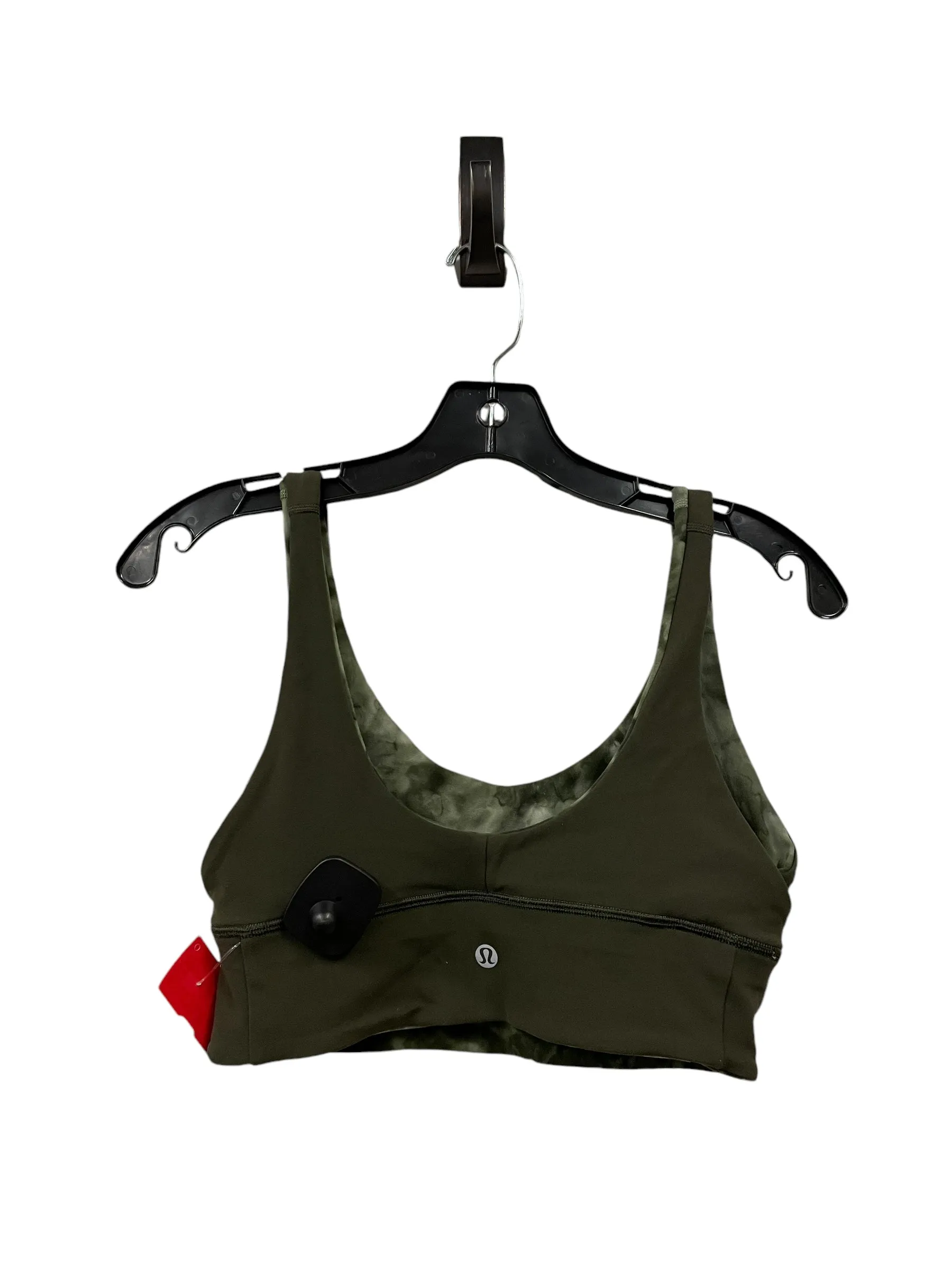 Athletic Bra By Lululemon In Green, Size: 8