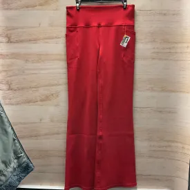 Athletic Leggings By Athleta In Red, Size: L