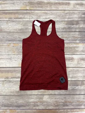 Athletic Tank Top By Lululemon In Red, Size: M