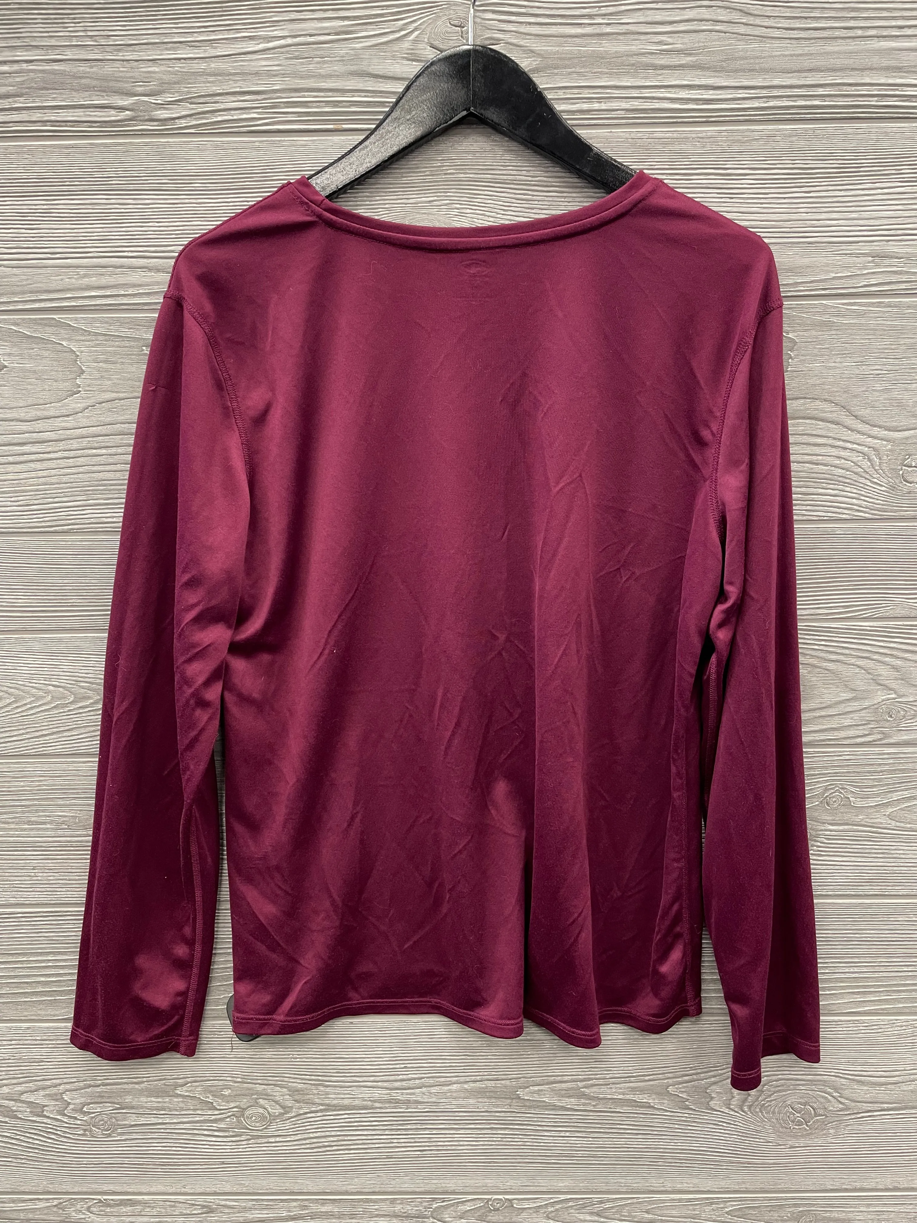 Athletic Top Long Sleeve Crewneck By Athletic Works  Size: M