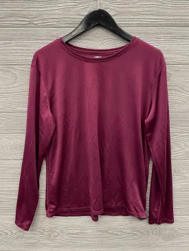 Athletic Top Long Sleeve Crewneck By Athletic Works  Size: M