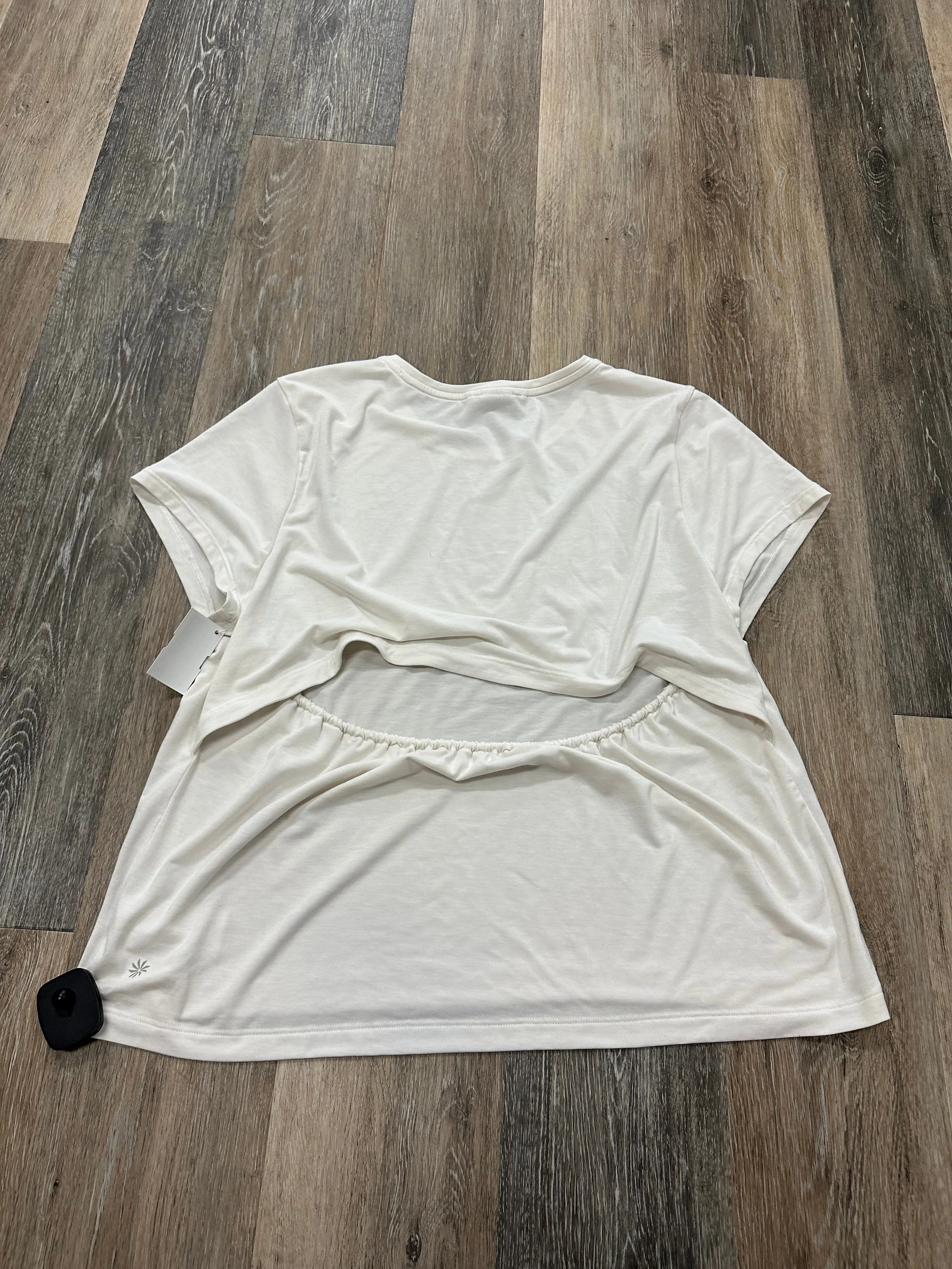 Athletic Top Short Sleeve By Athleta  Size: L