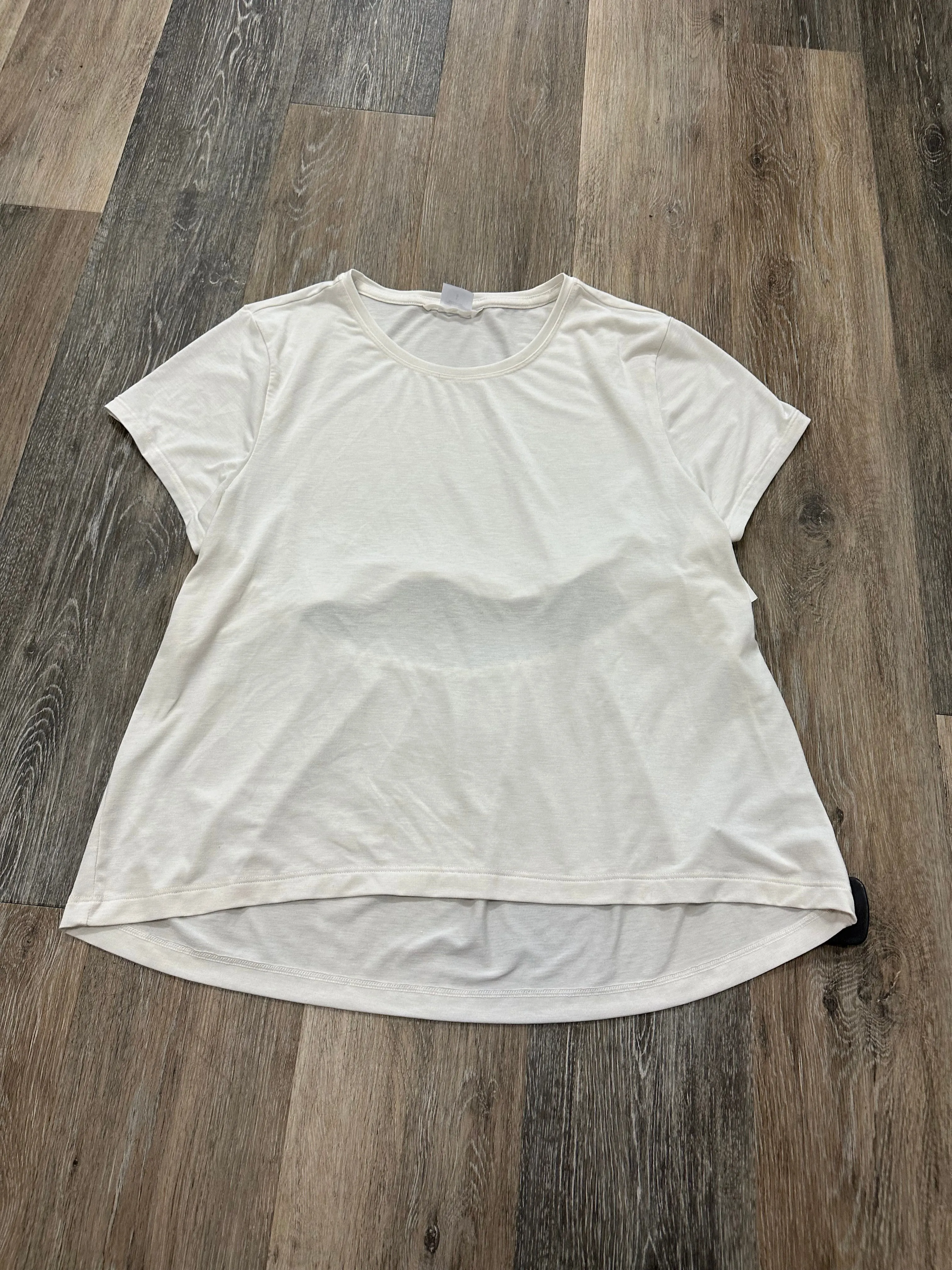 Athletic Top Short Sleeve By Athleta  Size: L