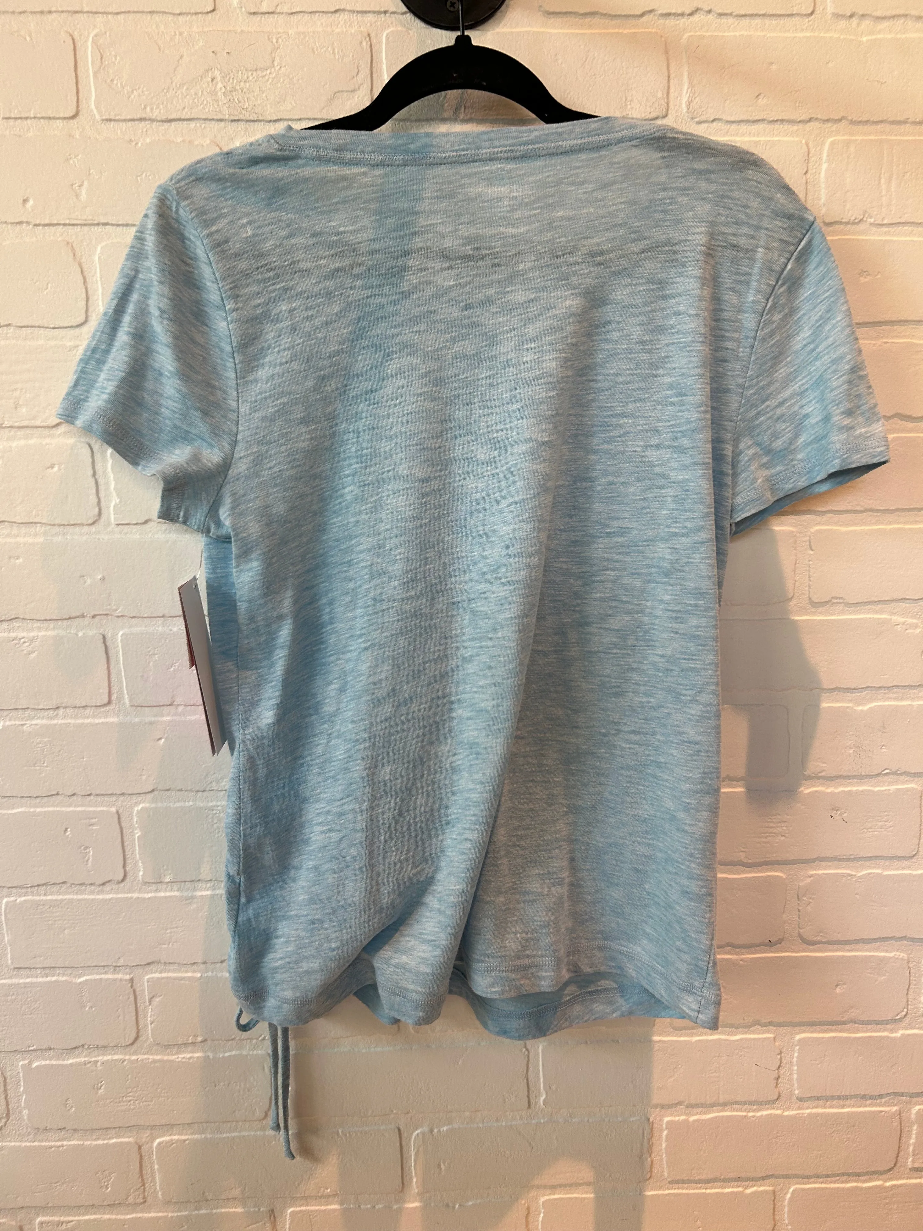 Athletic Top Short Sleeve By Talbots In Blue, Size: M