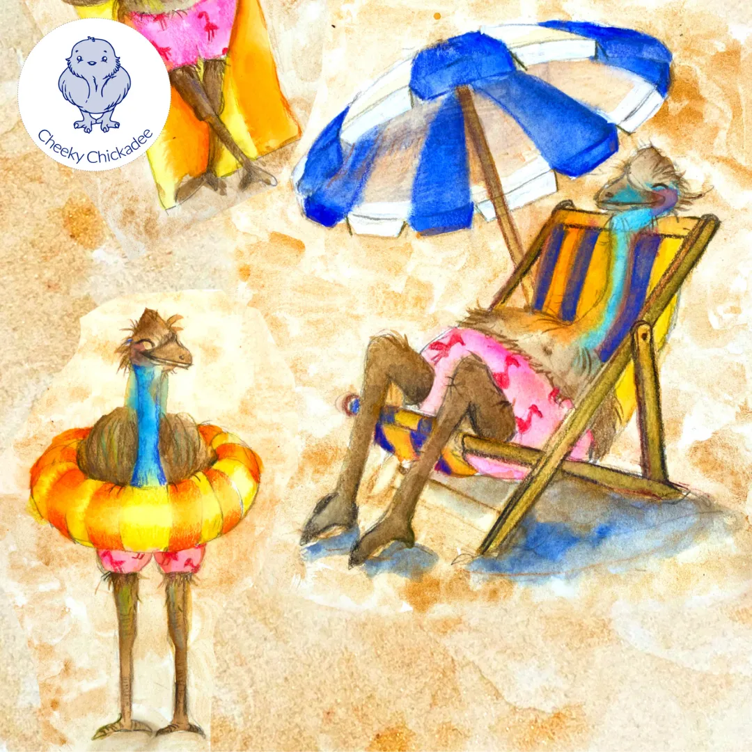 Beach Emu Beach Hat