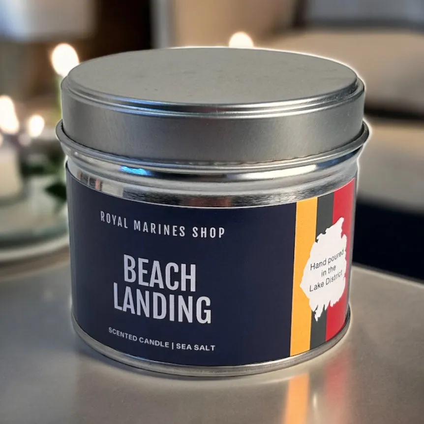 Beach Landing Hand Poured Candle