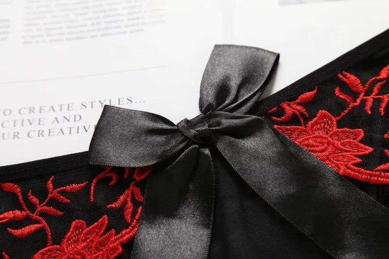 Beauty in a Bow Crotchless Panty