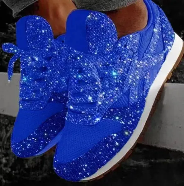 Bella - Glittersneakers