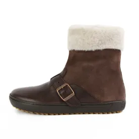 Birkenstock Stirling Ladies NL VL FUR Dark Brown