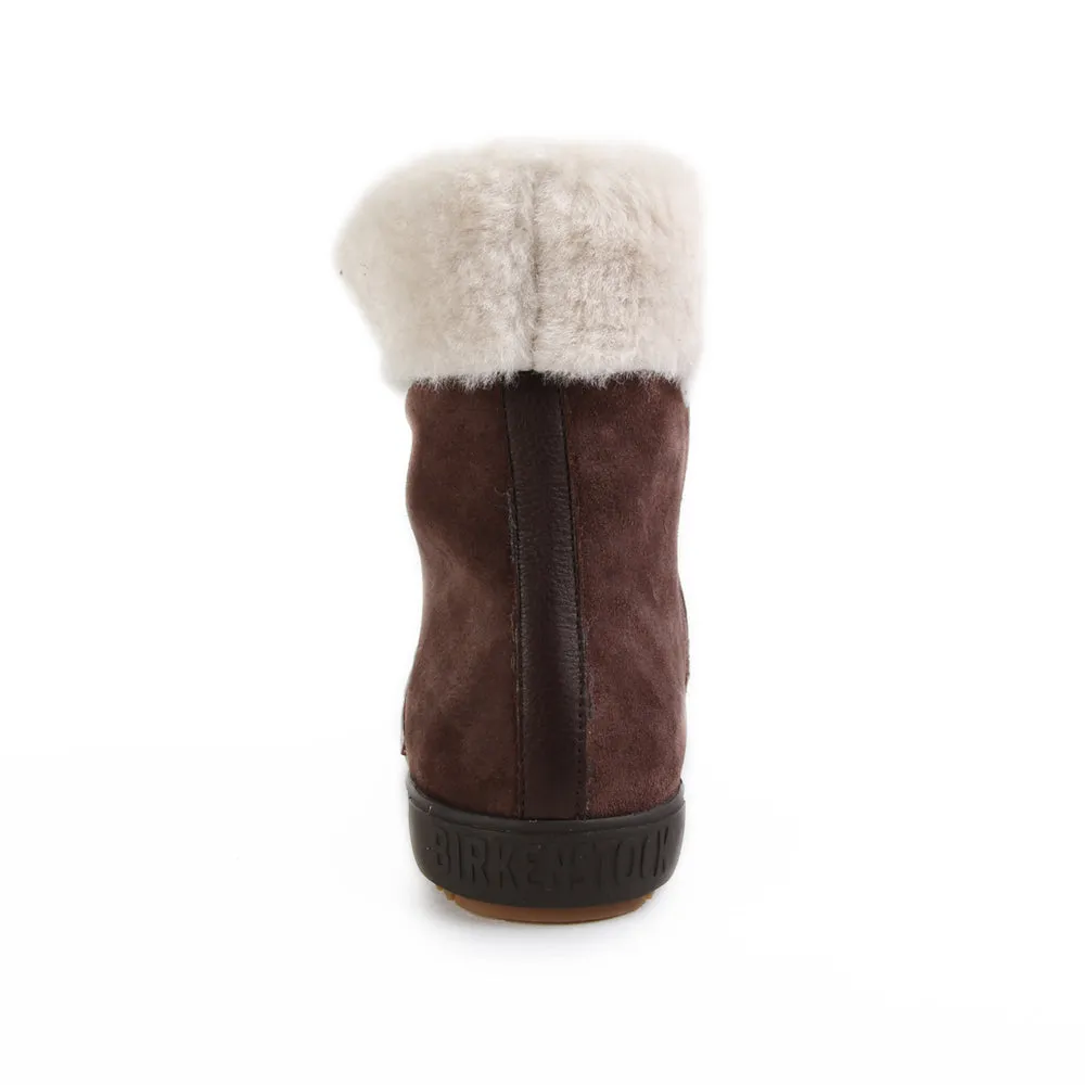Birkenstock Stirling Ladies NL VL FUR Dark Brown