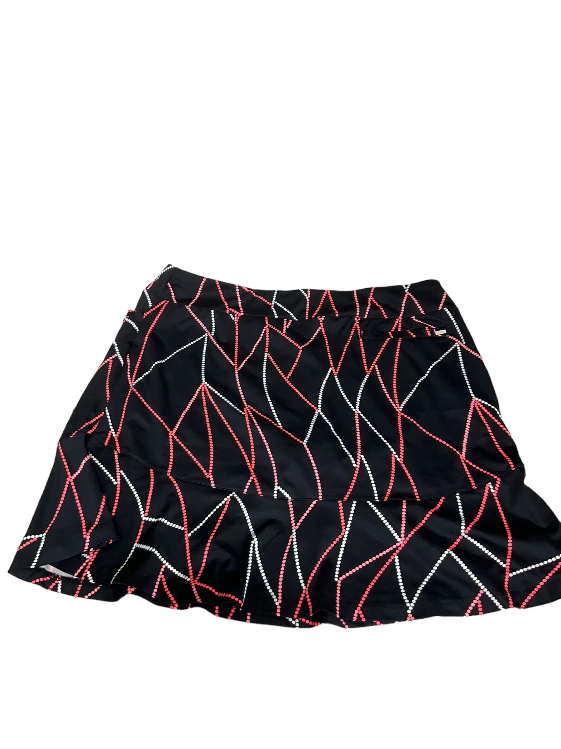 Black & Pink Athletic Skort Tail, Size L