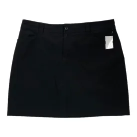 Black Athletic Skirt Eddie Bauer, Size 12