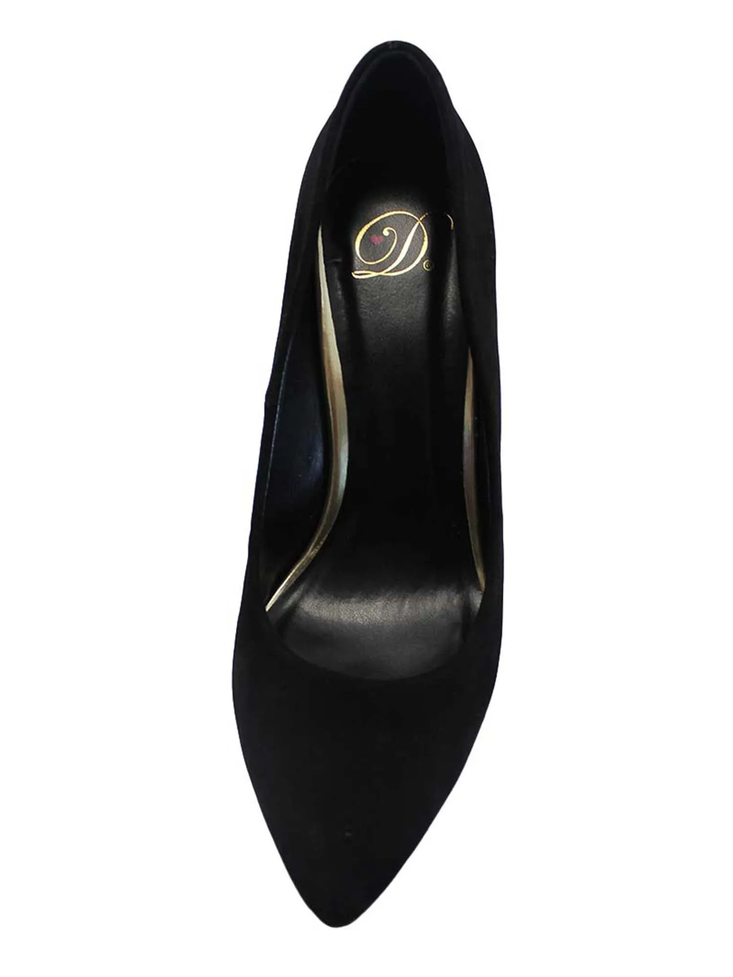 Black Pointed Toe Stiletto Pumps For Women Size 10