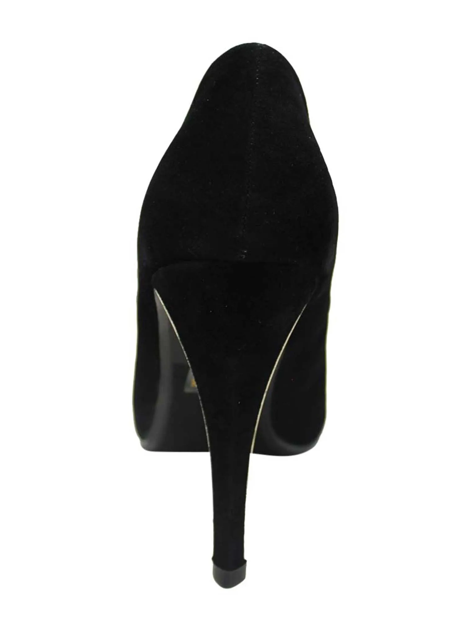 Black Pointed Toe Stiletto Pumps For Women Size 10