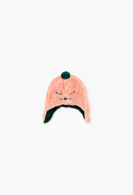Boboli Fur Hat for girl