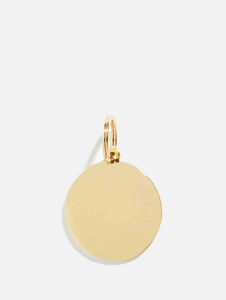 Boop London Smiley Heart Eye Gold Tag