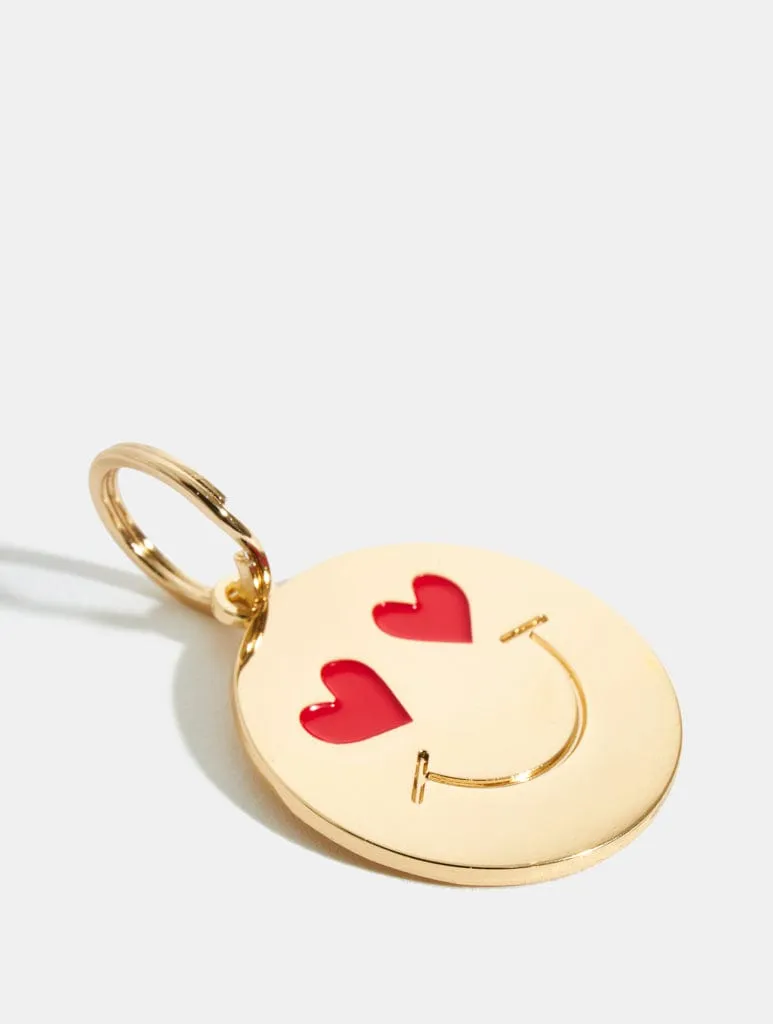 Boop London Smiley Heart Eye Gold Tag