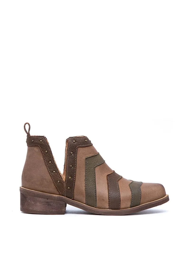 Botin Mujer / Taique Taupe Verde