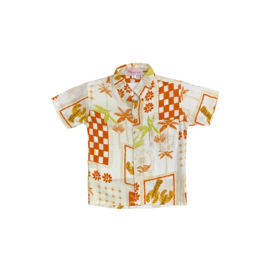 Brandon Set in Cream Mozaic