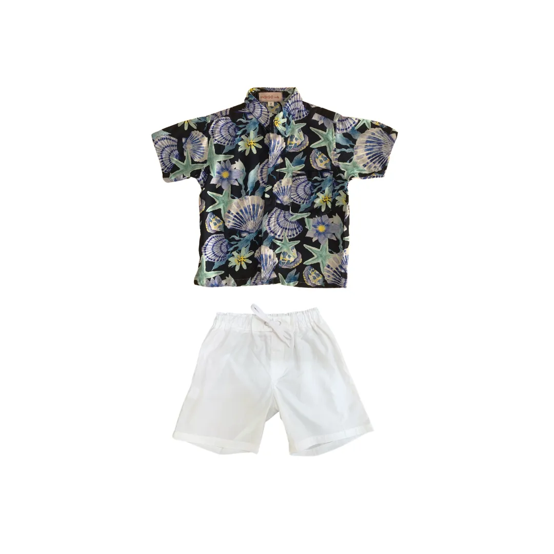 Brandon Set in Navy Shell