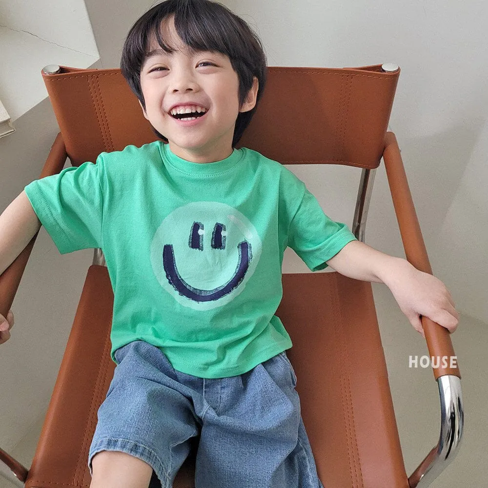 Bright Smiley Face Summer Tee