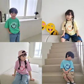 Bright Smiley Face Summer Tee