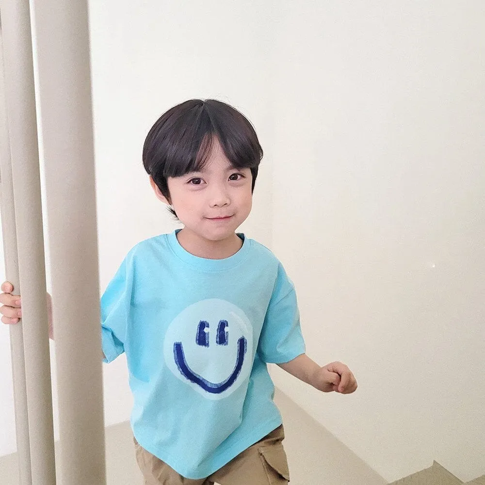 Bright Smiley Face Summer Tee