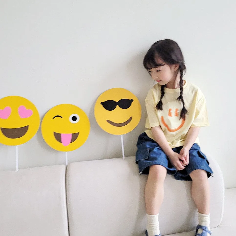 Bright Smiley Face Summer Tee