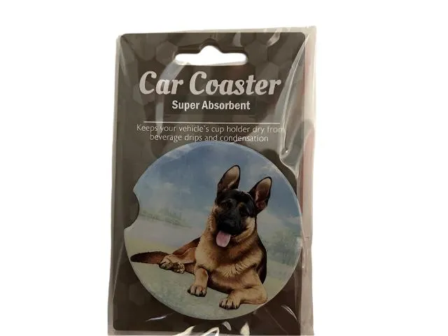 Car Coaster  German Shepherd  Dog   233-75
