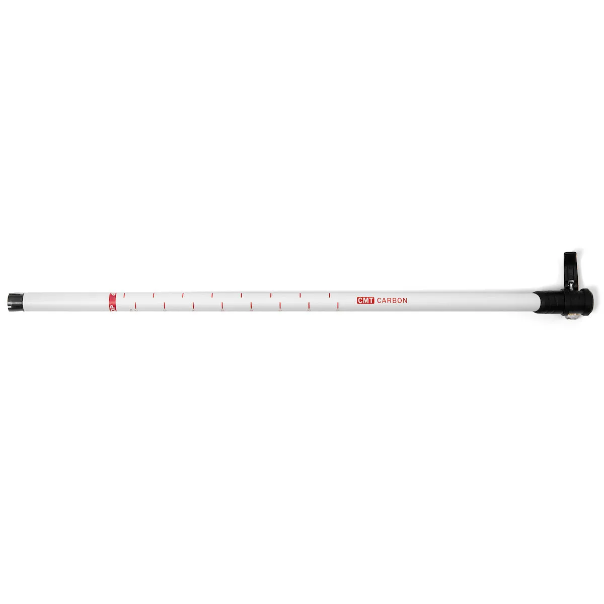 Carbon Fiber Quick Lock Pole Middle Section Replacement: White