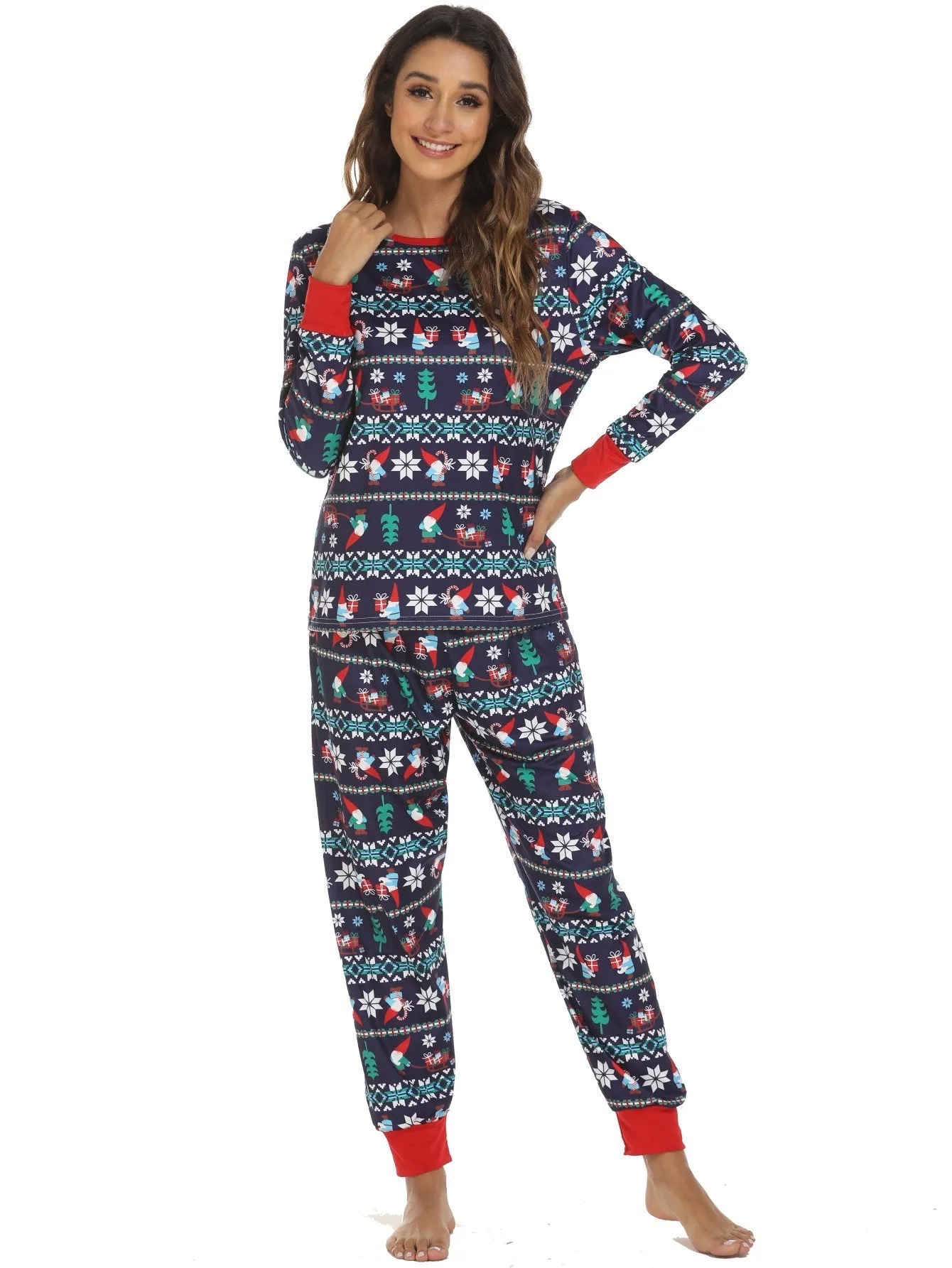 Christmas Home Service Suit Fashion Suit Pajamas