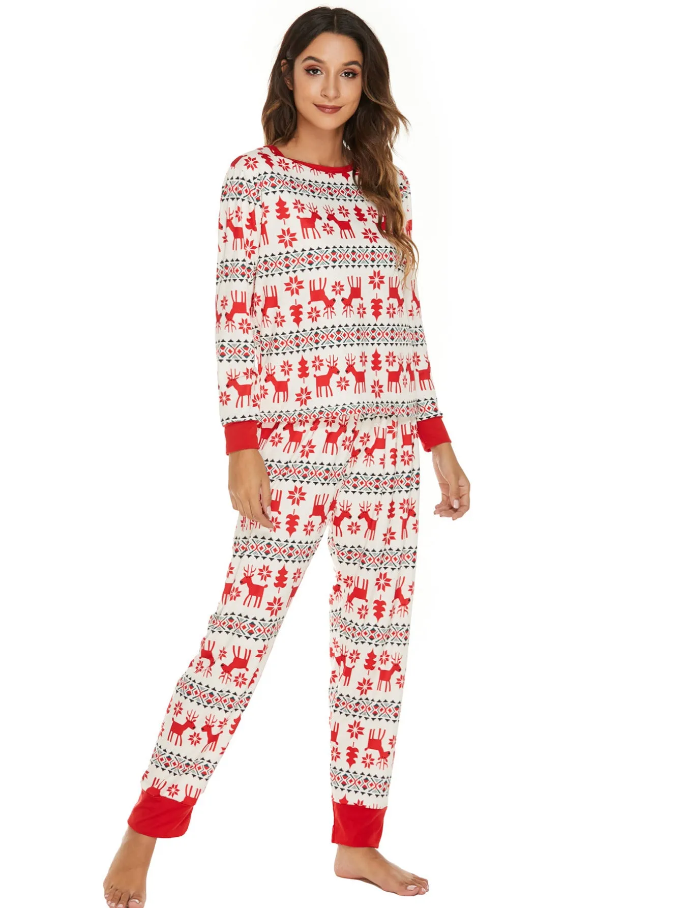 Christmas Home Service Suit Fashion Suit Pajamas